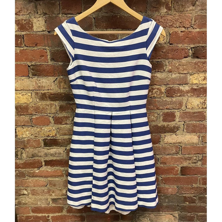 Kate Spade Mariella Navy & White Striped Dress - Size 2