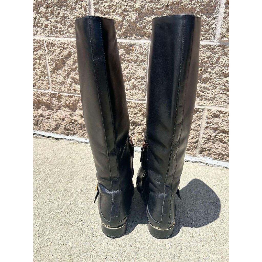 Tory Burch Sofia Tall Leather Riding Boots - Size 8