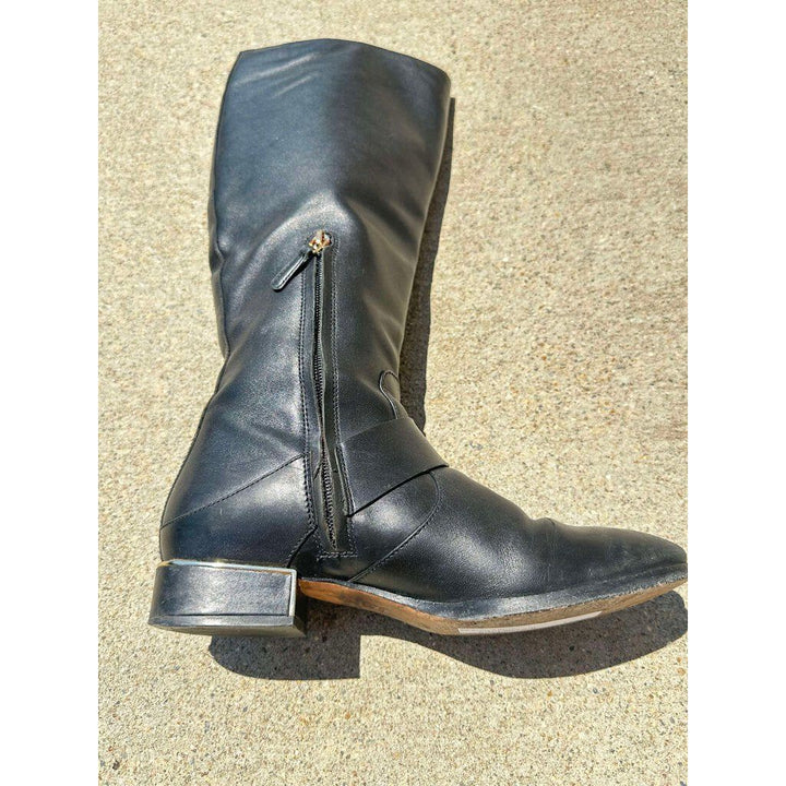 Tory Burch Sofia Tall Leather Riding Boots - Size 8