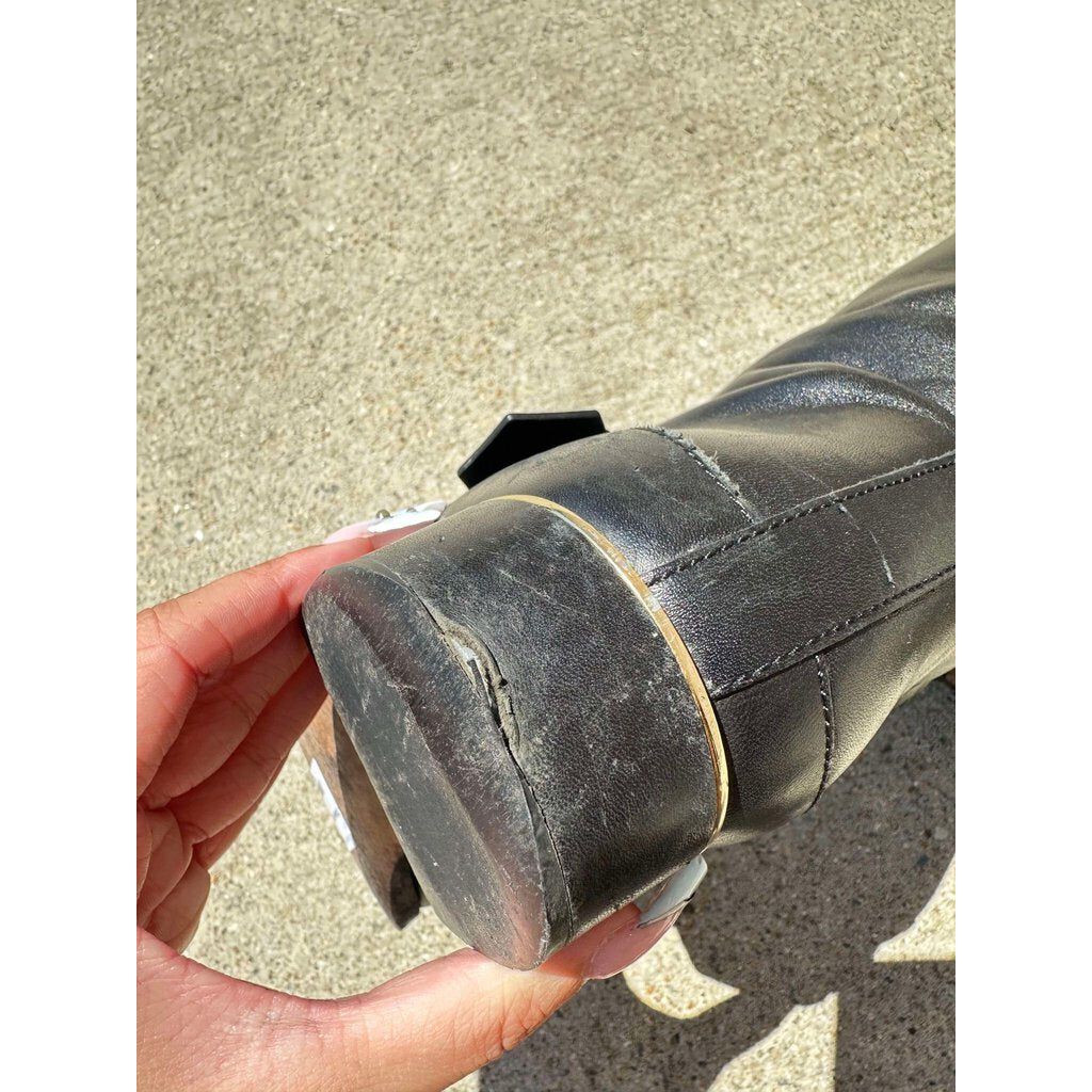 Tory Burch Sofia Tall Leather Riding Boots - Size 8