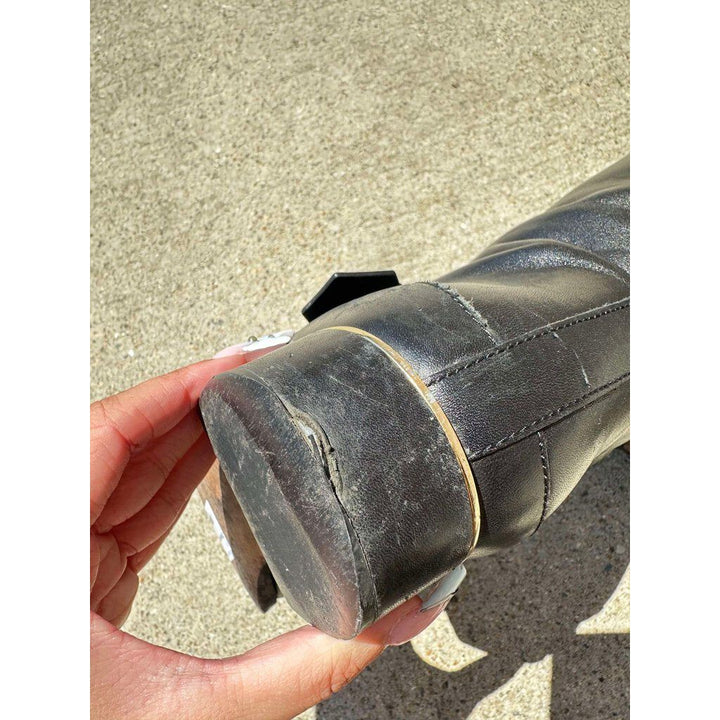 Tory Burch Sofia Tall Leather Riding Boots - Size 8