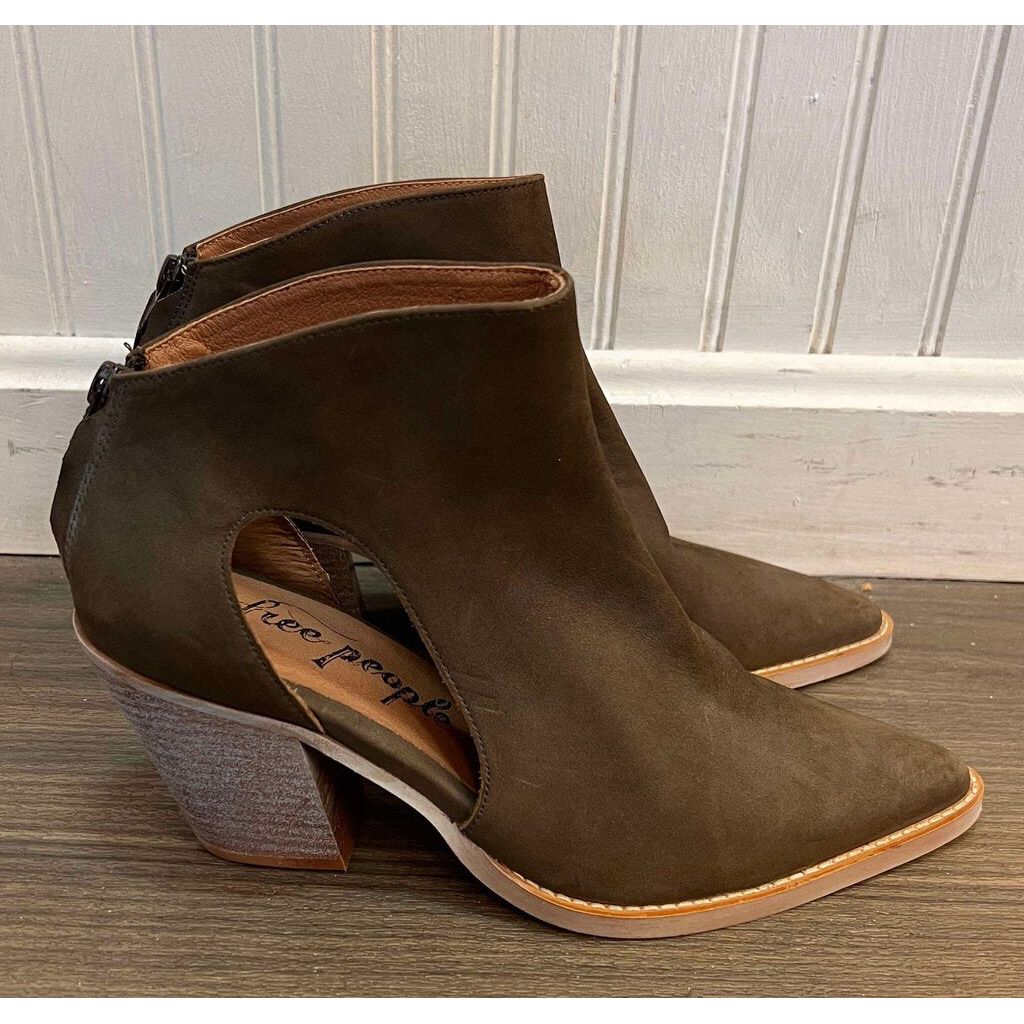 Free People Wilder Ankle Booties - Size 38