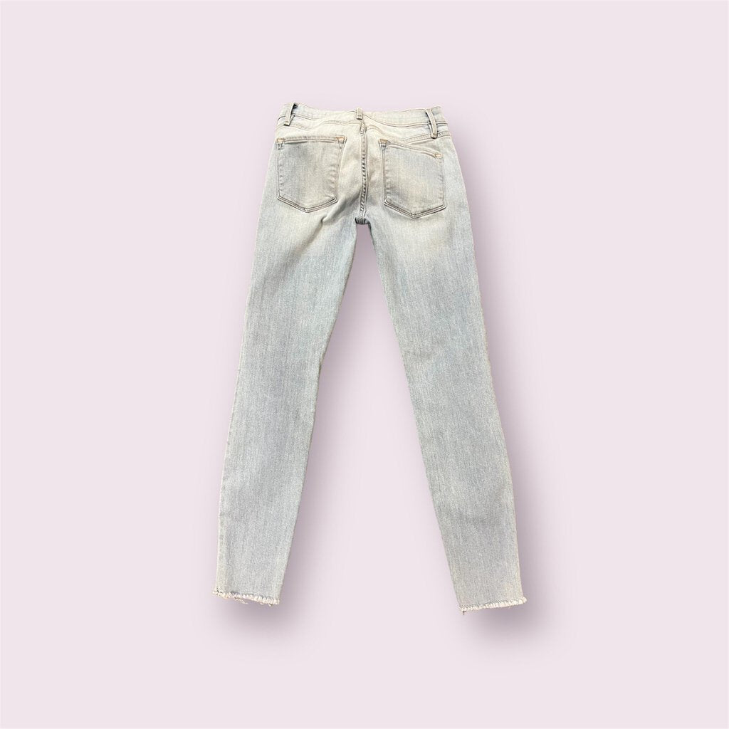 Frame Le Skinny de Jeanne Crop Jeans - Size 24