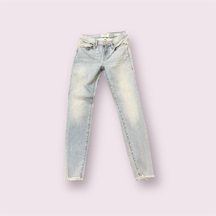 Frame Le Skinny de Jeanne Crop Jeans - Size 24