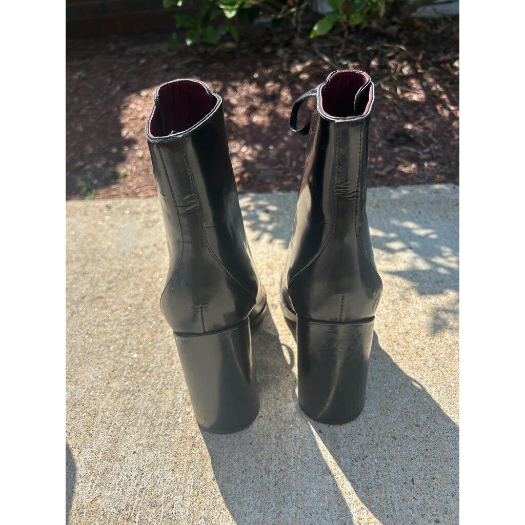 Marc Jacobs Lace Up Heel Booties - Size 38.5