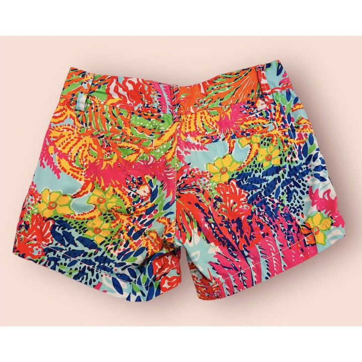 Lilly Pulitzer The Callahan Fishing for Compliments Shorts - Size 00