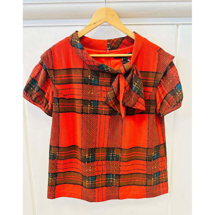 Marc Jacobs Wool Tie Blouse - Size Small