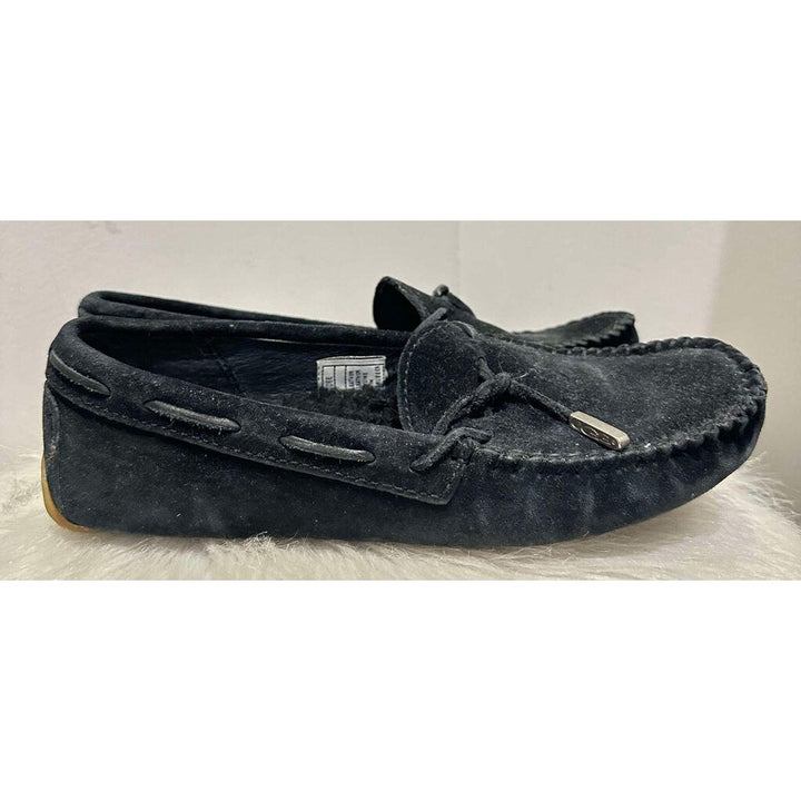 Ugg Tie Bow Suede Loafers - Size 6.5