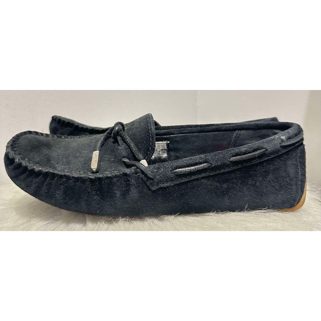 Ugg Tie Bow Suede Loafers - Size 6.5