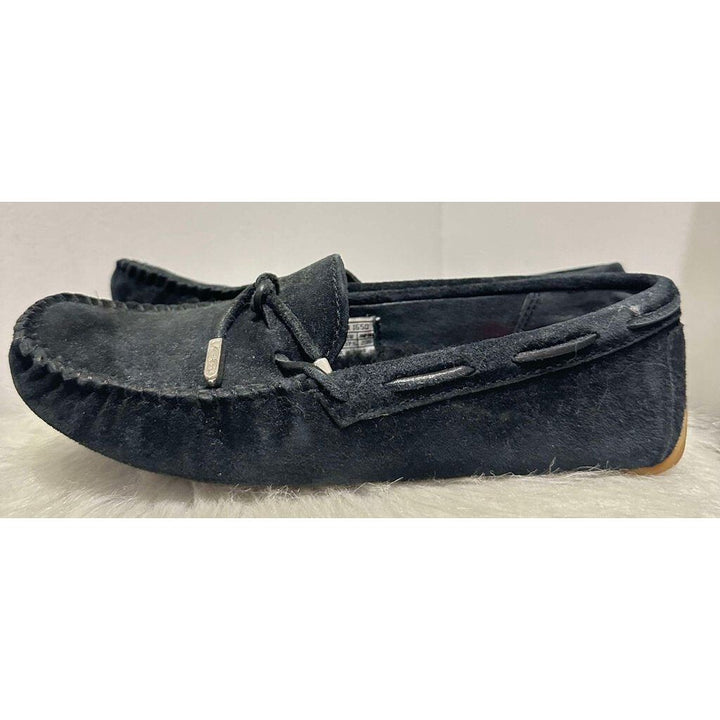 Ugg Tie Bow Suede Loafers - Size 6.5