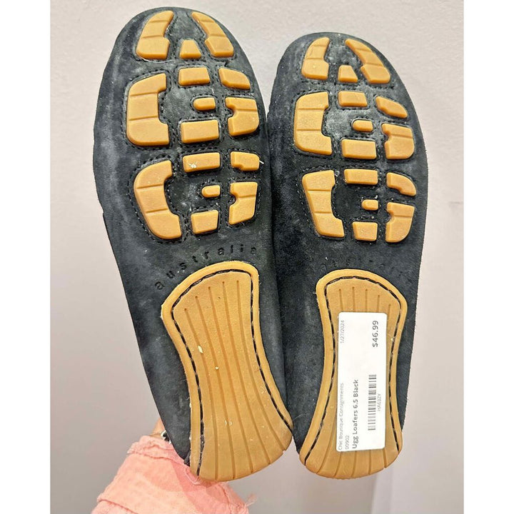 Ugg Tie Bow Suede Loafers - Size 6.5