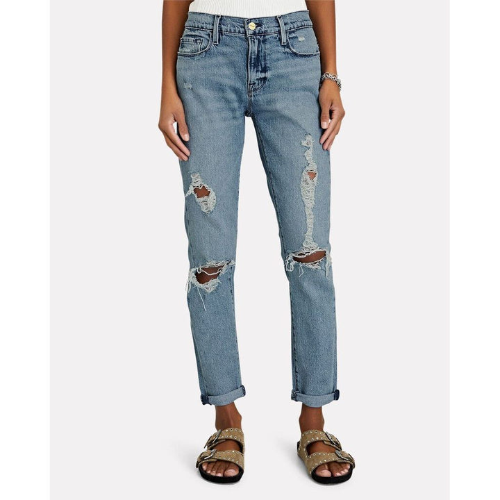 Frame Le Garçon Straight-Leg Jeans - Size 27