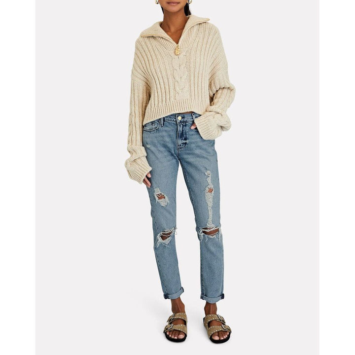 Frame Le Garçon Straight-Leg Jeans - Size 27