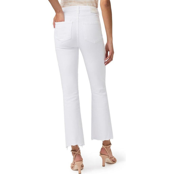 Paige Claudine High Waist Frayed Hem Flare Jeans - Size 24