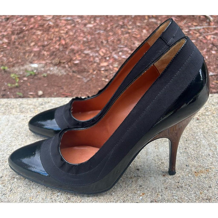 Lanvin Patent Leather Heels - Size 39.5