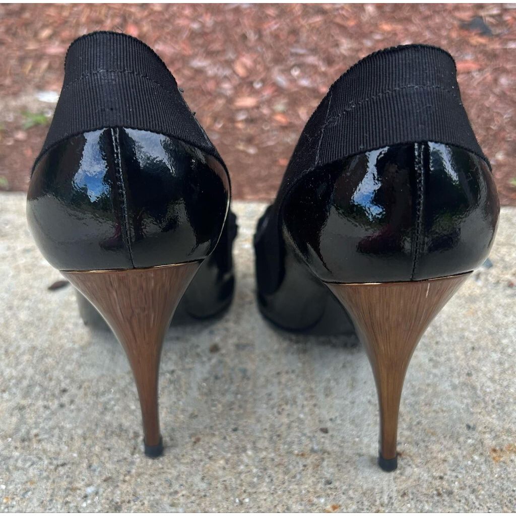 Lanvin Patent Leather Heels - Size 39.5