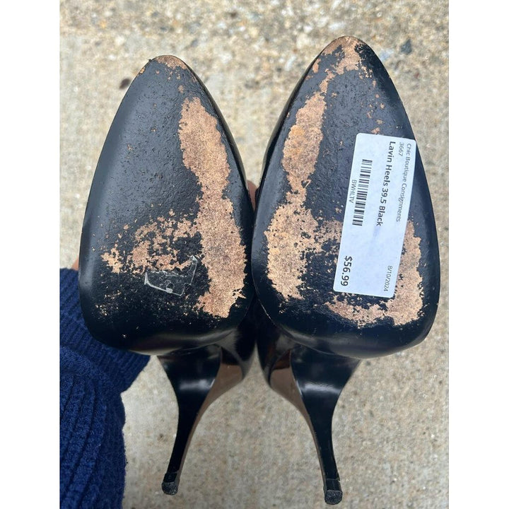 Lanvin Patent Leather Heels - Size 39.5