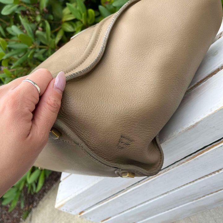 Celine Leather Luggage Tote