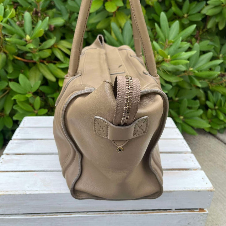 Celine Leather Luggage Tote