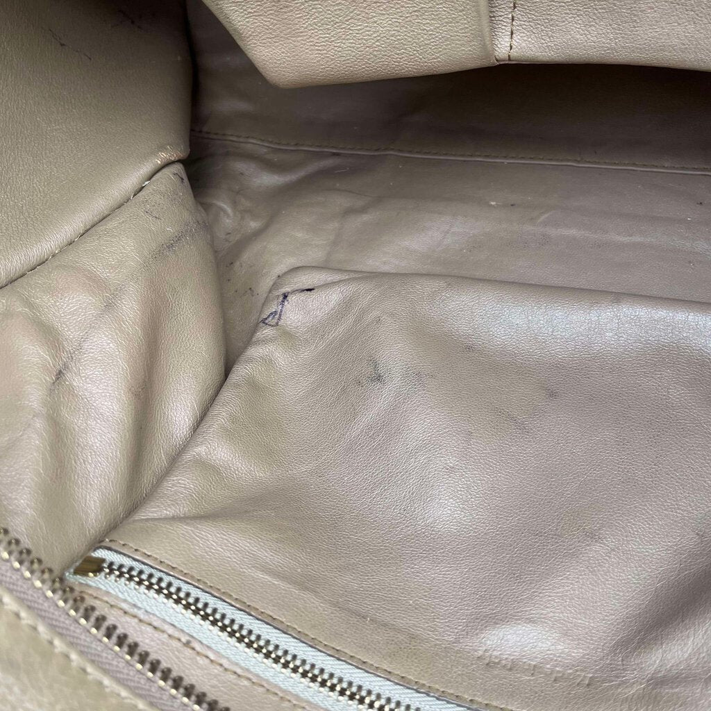 Celine Leather Luggage Tote