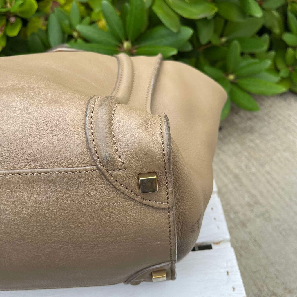 Celine Leather Luggage Tote