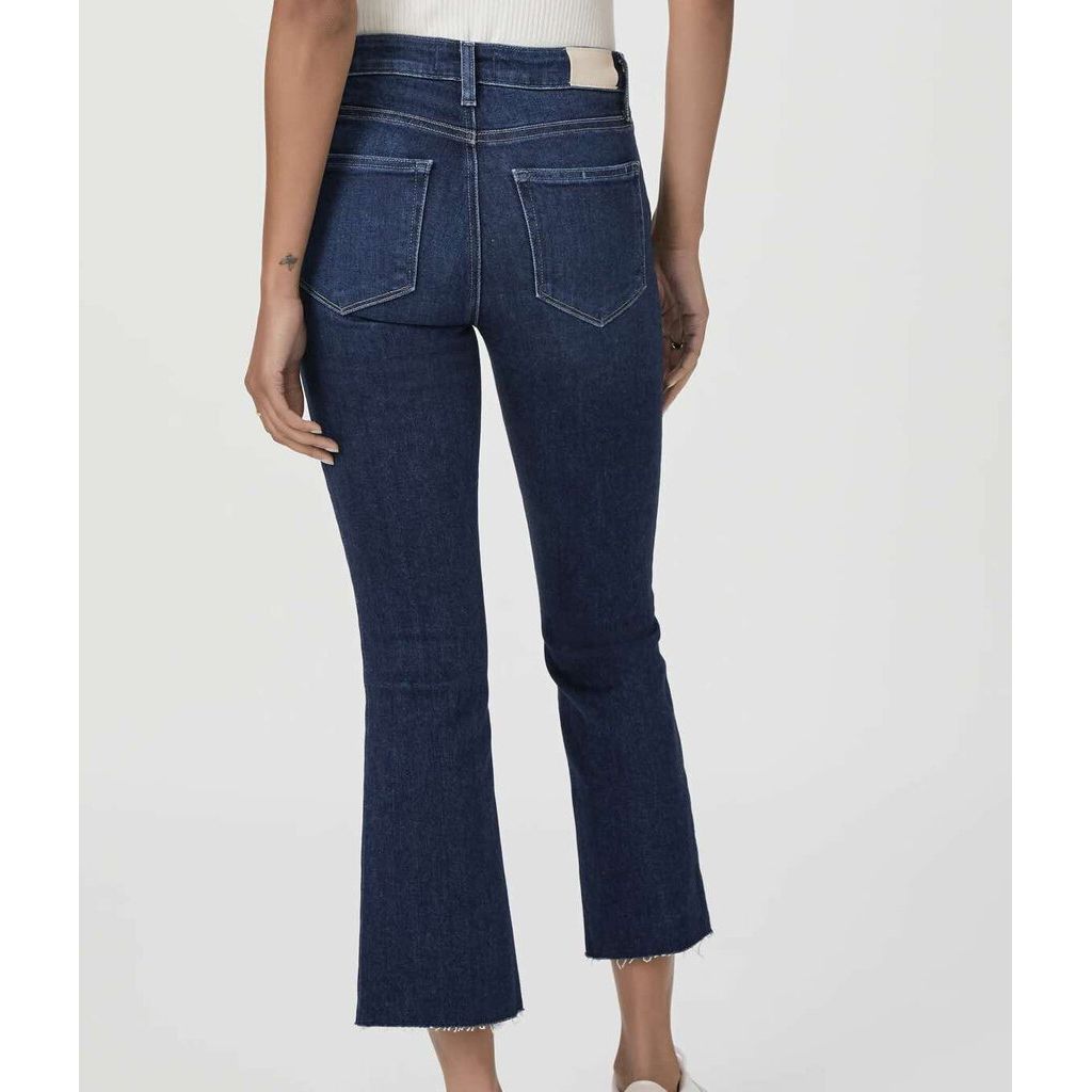 Paige Colette Crop Flare Jeans - Size 27
