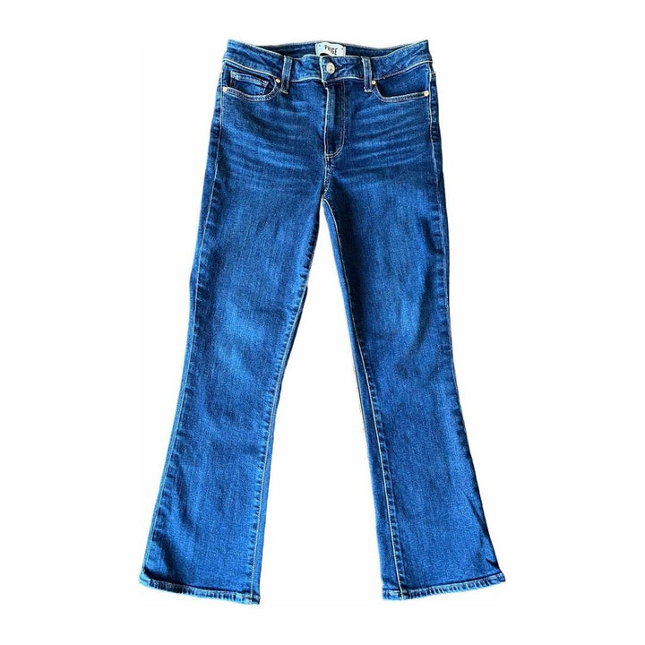 Paige Colette Crop Flare Jeans - Size 27