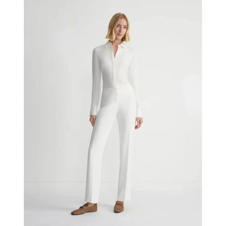 Lafayette 148 New York NWT Finesse Crepe Barrow Pant - Size 10