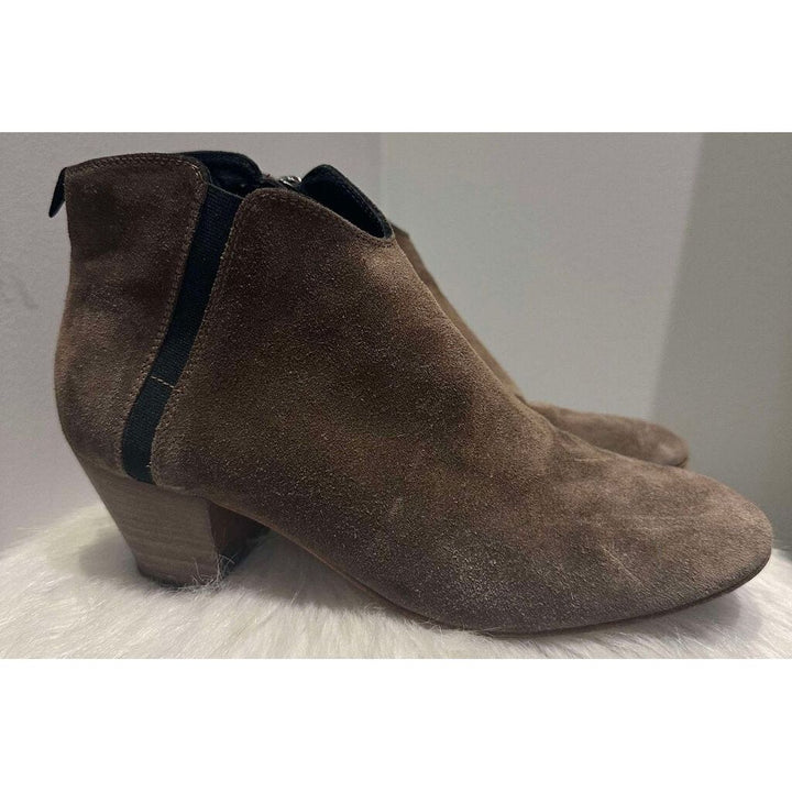 Aquatalia Suede Ankle Booties- Size 7