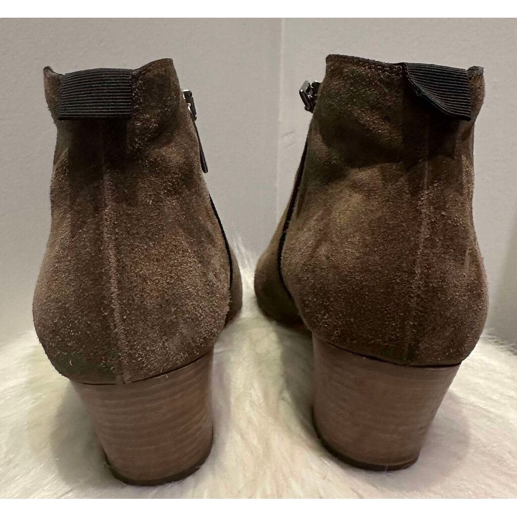 Aquatalia Suede Ankle Booties- Size 7