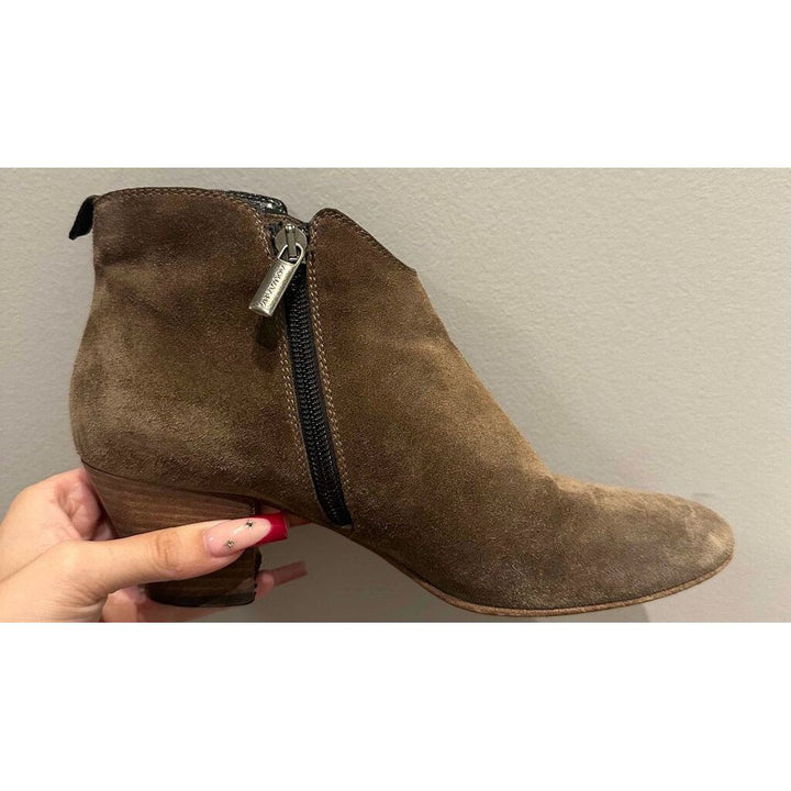 Aquatalia Suede Ankle Booties- Size 7