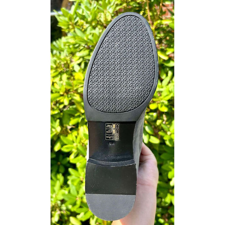 Tory Burch Miller Leather Pull-On Boots - Size 8