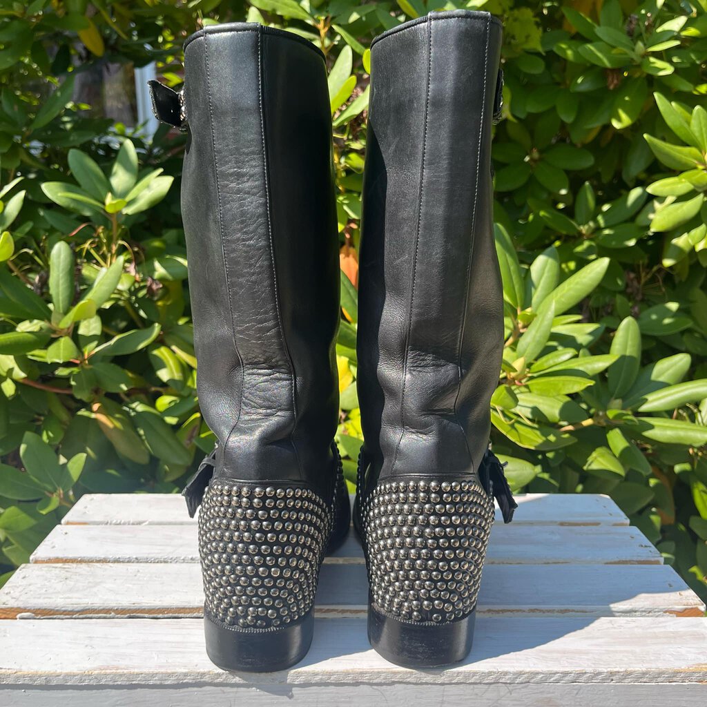 Louboutin biker boots sale
