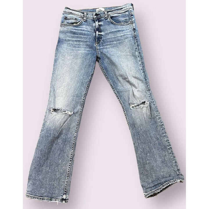 Askk NY Light Wash Straight Jeans - Size 31