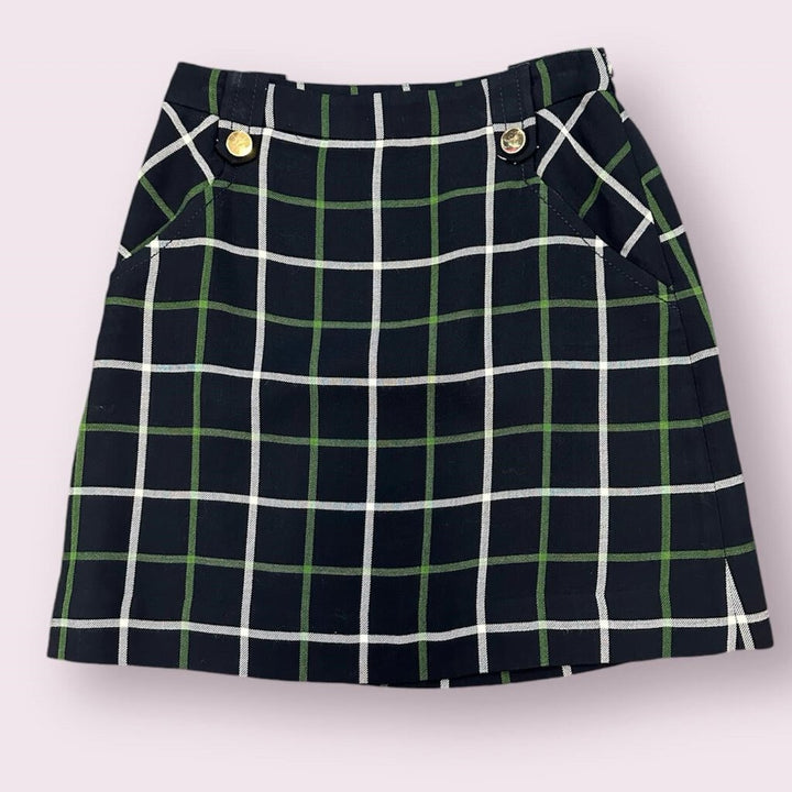 Kate Spade Plaid Fallon Skirt - Size 2
