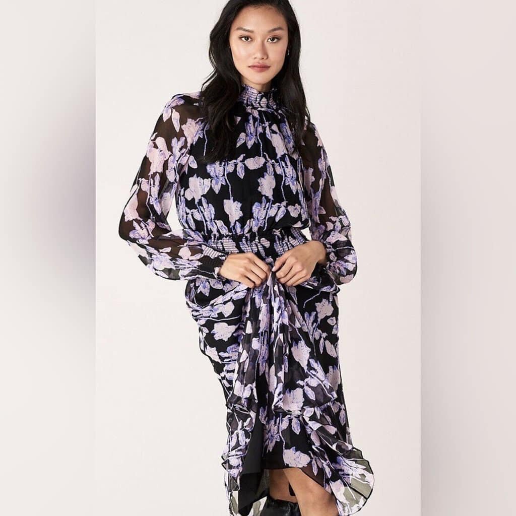 O.P.T. On The Run Midi Dress - Size XS