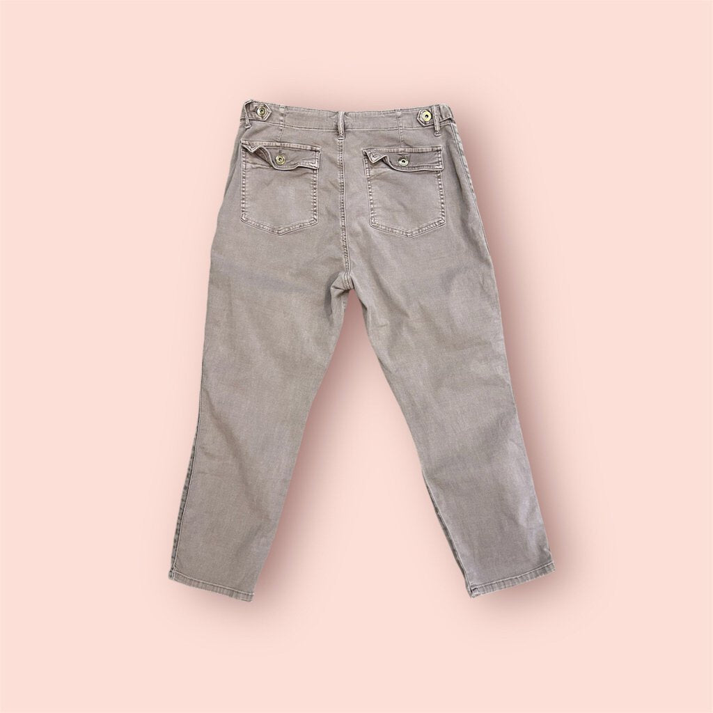 Pistola High Rise Straight Leg Utility Jeans - Size 31