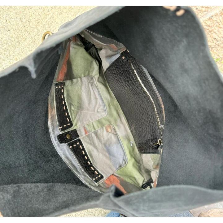 49 Square Miles Suede Tote