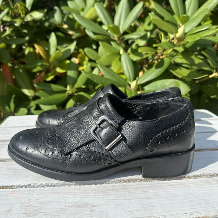 Dune London Women's Gospel Tuxedo Loafer - Size 36