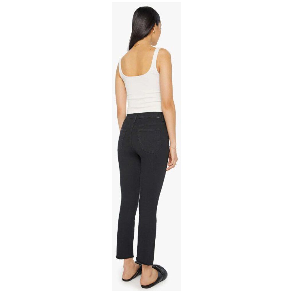 Mother The Insider Crop Step Fray Jeans in Not Guilty - Size 23