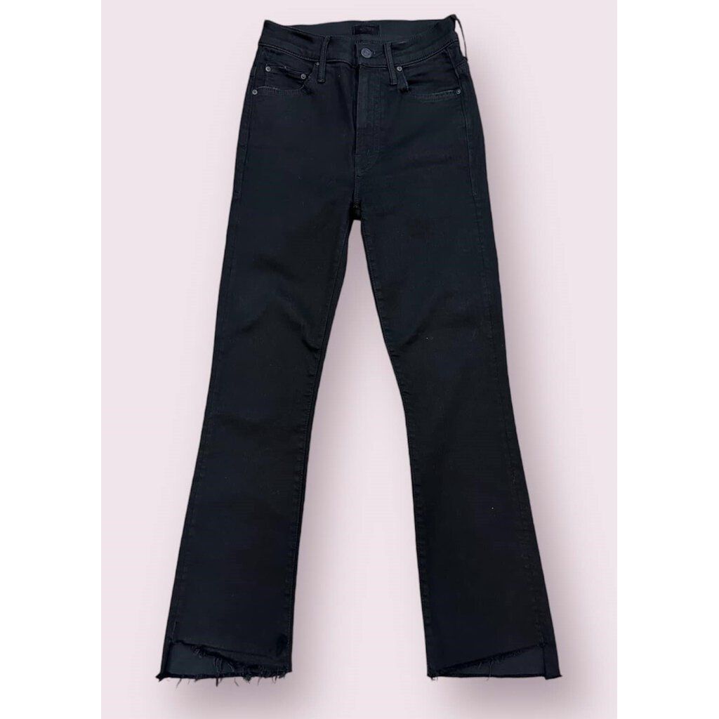 Mother The Insider Crop Step Fray Jeans in Not Guilty - Size 23