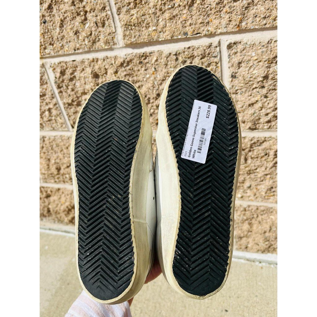 Golden Goose Superstar Sneakers - Size 36