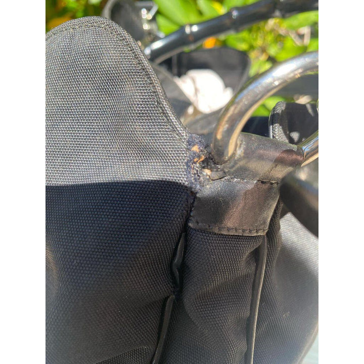 Gucci Nylon Bamboo Handle Tote