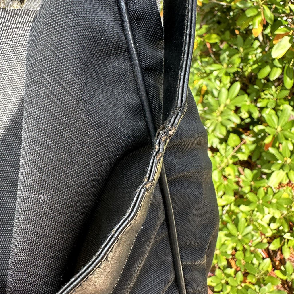 Gucci Nylon Bamboo Handle Tote