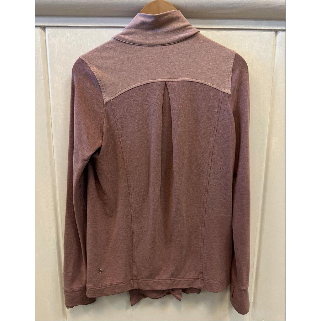 Lululemon Coast Wrap Sweater Heathered Chalky Rose - Size 6