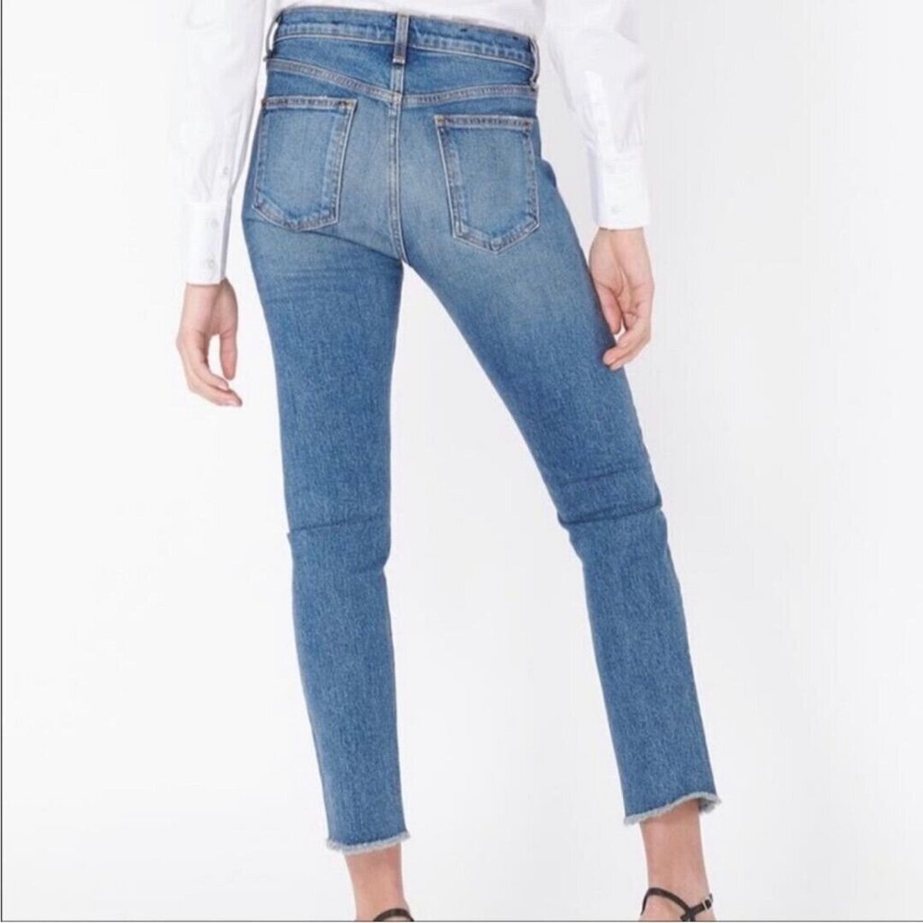 Veronica Beard Faye 11" Skinny Jeans - Size 28