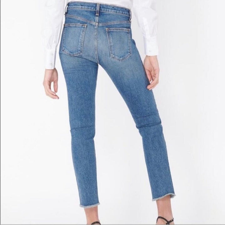 Veronica Beard Faye 11" Skinny Jeans - Size 28
