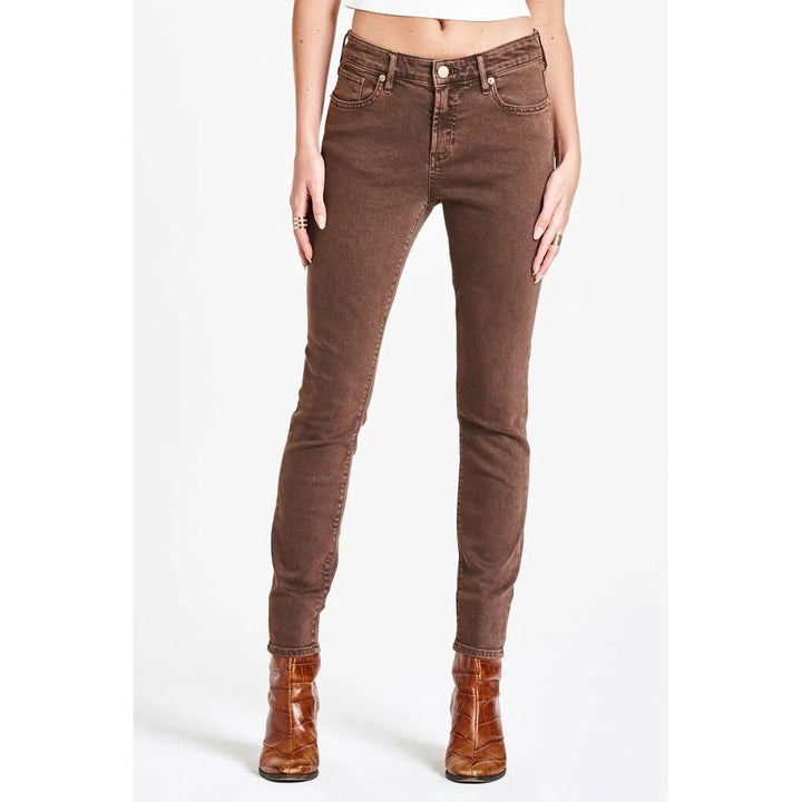 Dear John Gisele High-Rise Skinny Jeans Dark Oak -Size 27