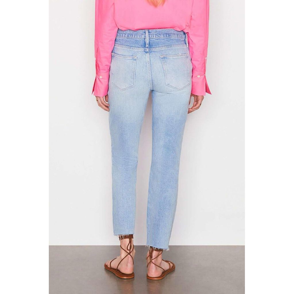 Frame Le High Straight Jean in Kerwin - Size 33