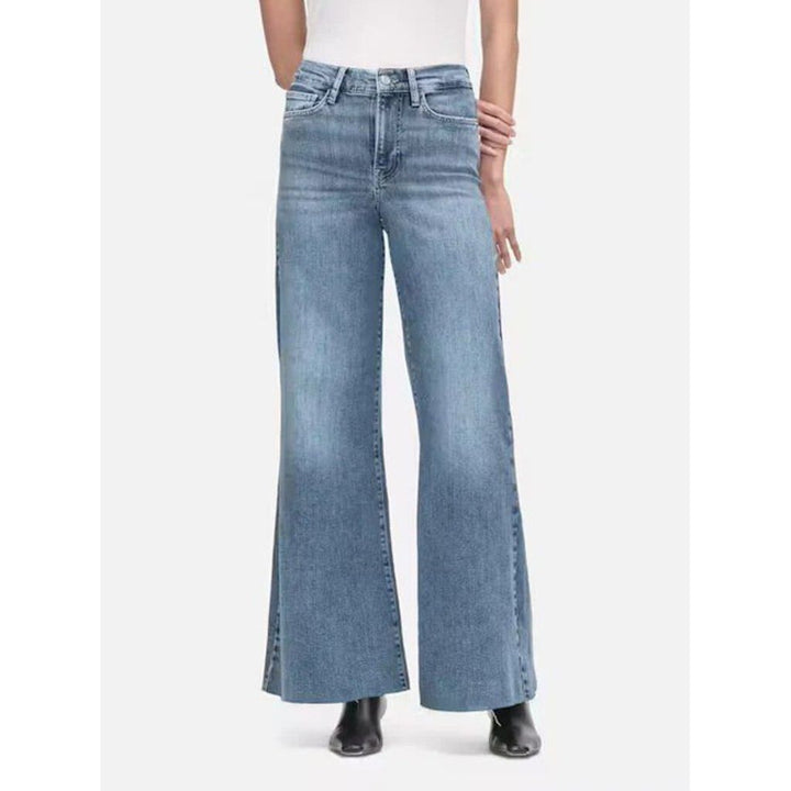 Frame NWT Le Palazzo Crop Raw Fray Jeans - Size 23